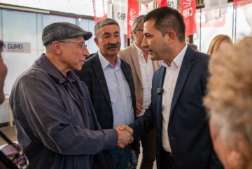 Tokatlı Hemşehriler ile Seçim Ofisinde Buluşma